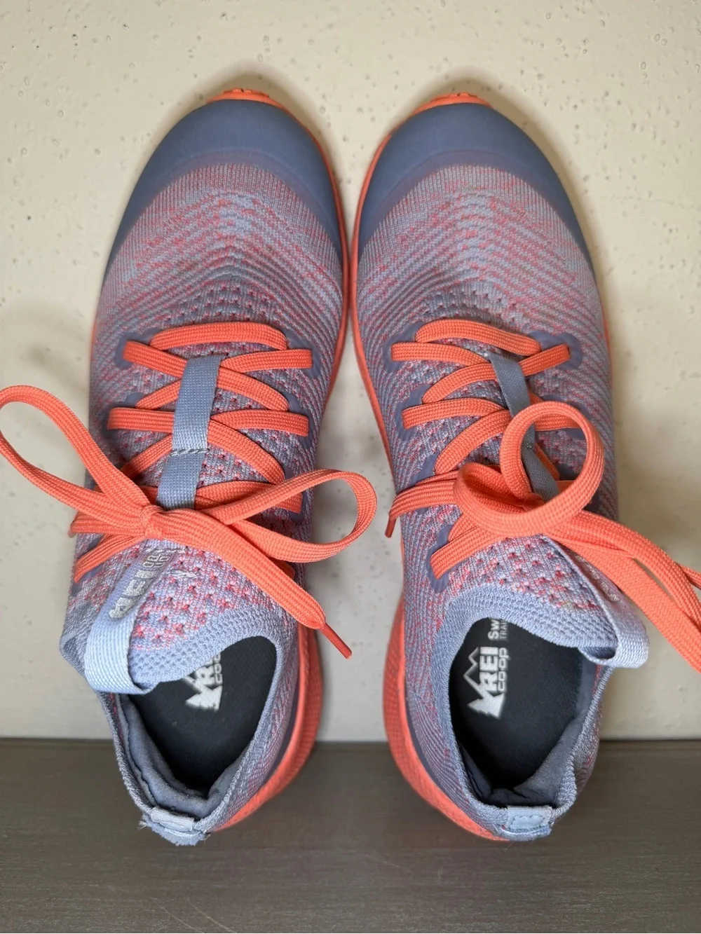REI Co-op Swiftland MT Trail Running Shoes Orange Purple Sneaker Women's Size 8